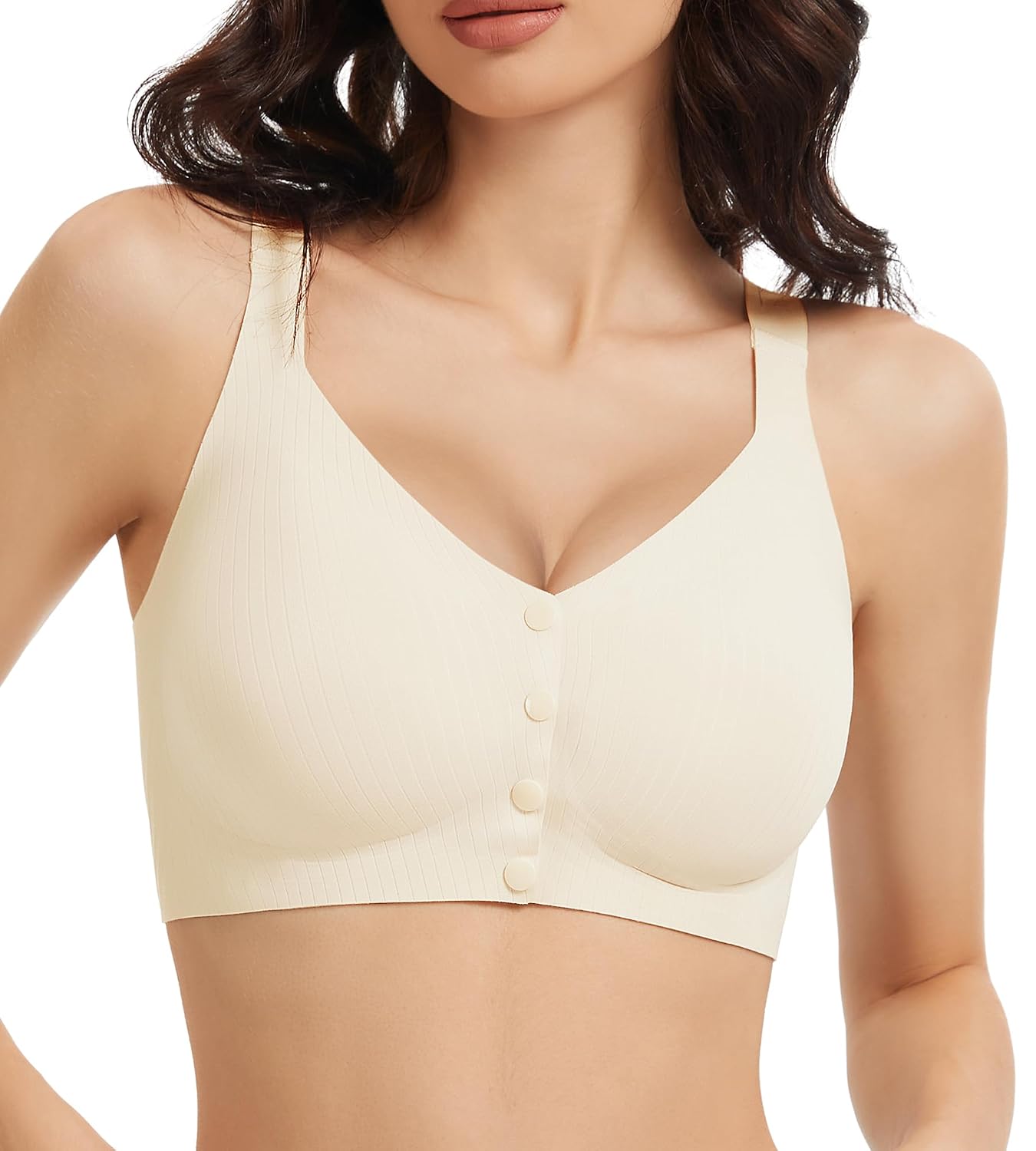 Gailife Front Closure Wireless Mastectomy Bra