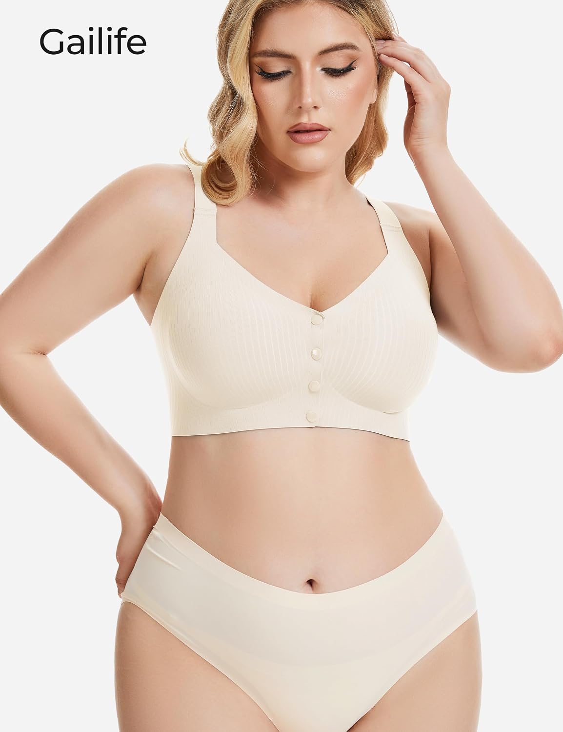 Gailife Front Closure Wireless Mastectomy Bra — image 7