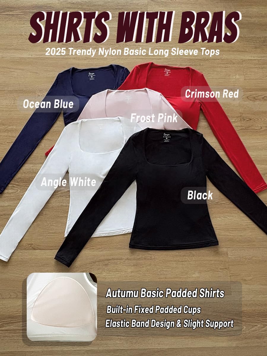 Danysu Double Lined Crop Top with Built-in Bra — image 4