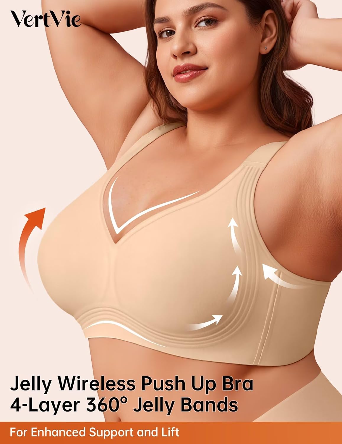 Vertvie Jelly Bra for Women — image 2
