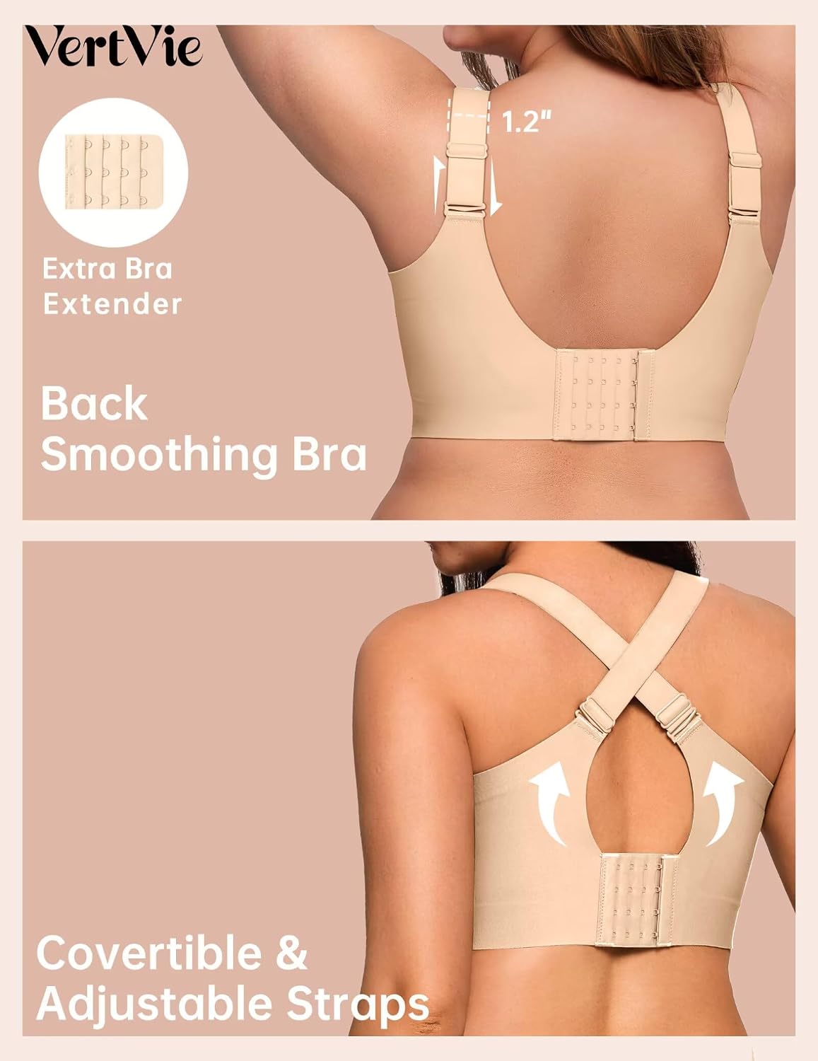 Vertvie Jelly Bra for Women — image 4