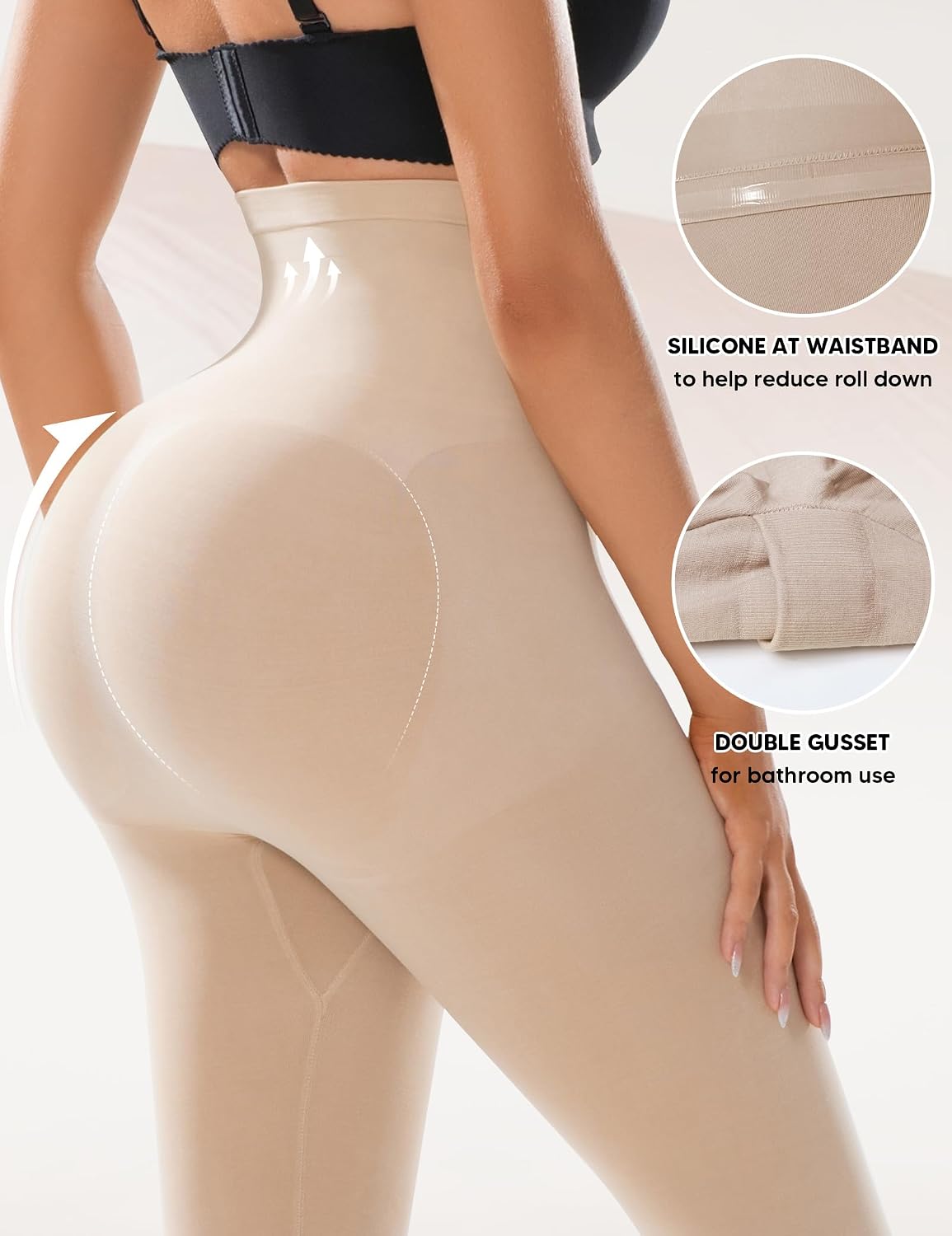 Suprenx High Waist Capri Shapewear Leggings — image 4