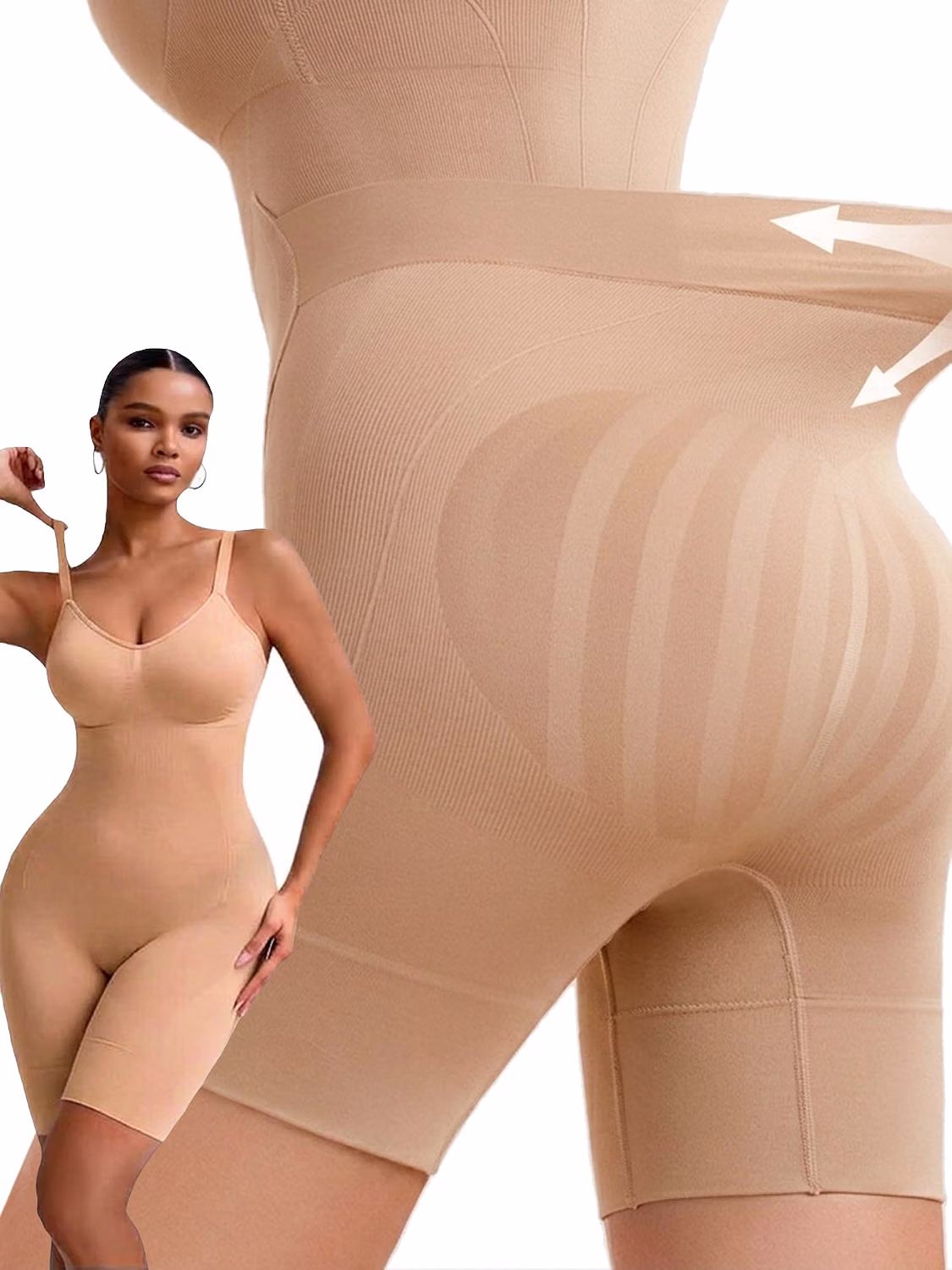 Tupirel Full Body Shapewear Bodysuit for Women — image 10