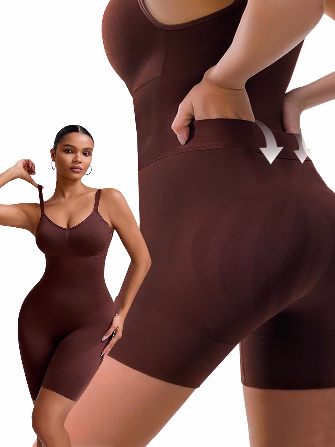 Tupirel Full Body Shapewear Bodysuit for Women — image 11