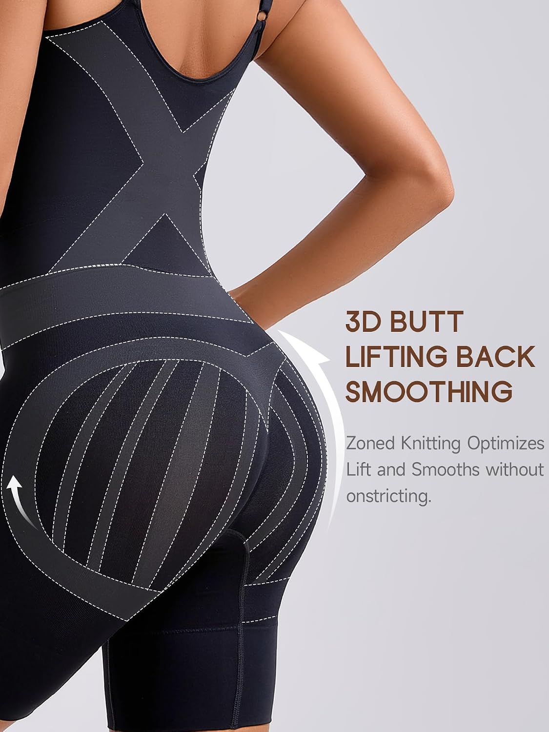 Tupirel Seamless Butt Lifter Shapewear Bodysuit — image 6