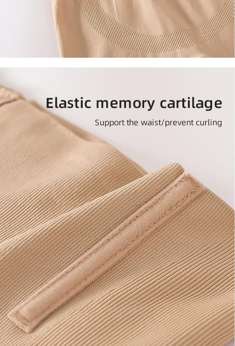 High Waisted Tummy Control Body Shaper Shorts — image 5