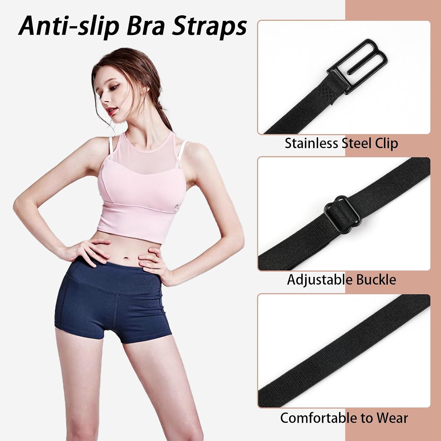 Okxiri Bra Strap Clips for Slipping Straps — image 3
