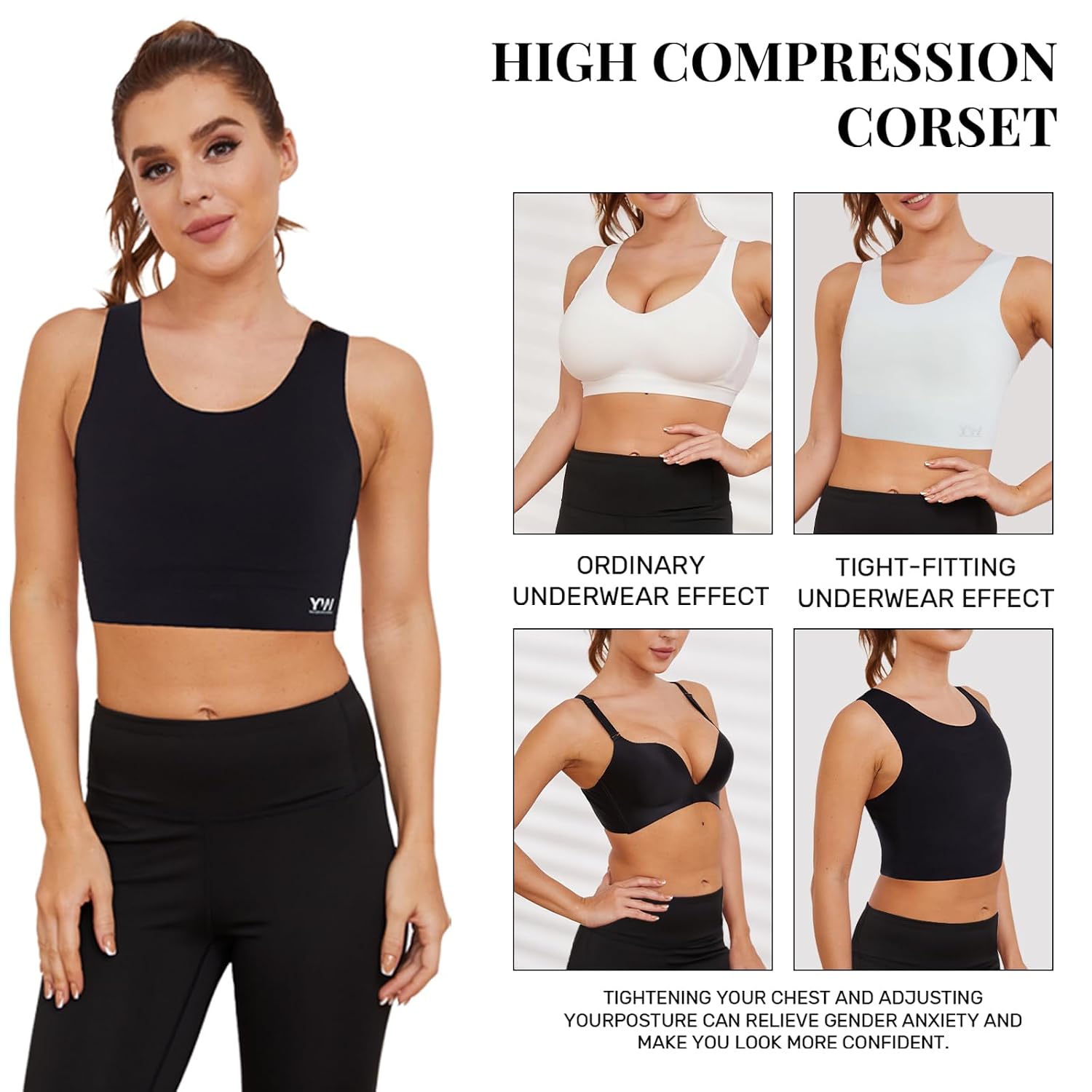 Tellive Chest Binder for FTM Compression Top — image 2