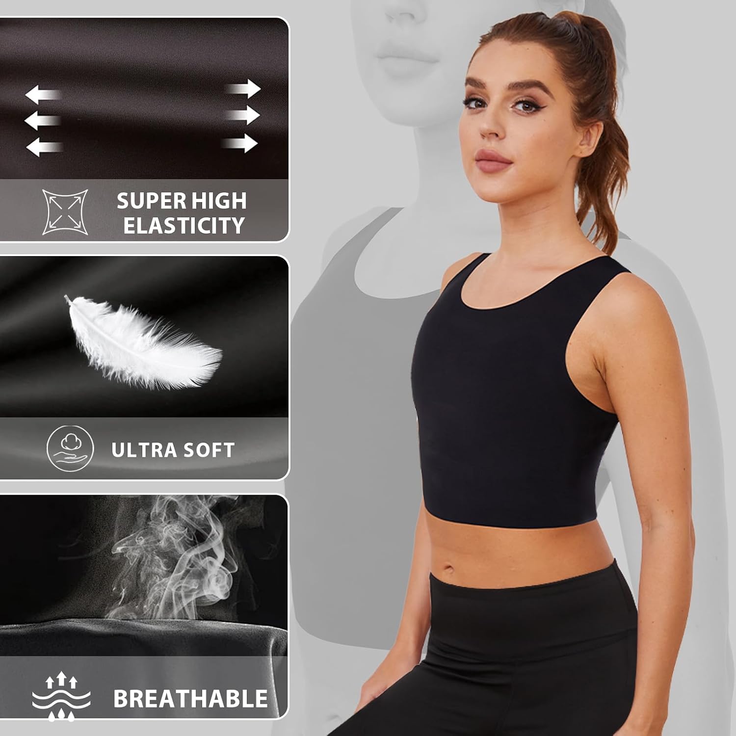 Tellive Chest Binder for FTM Compression Top — image 4