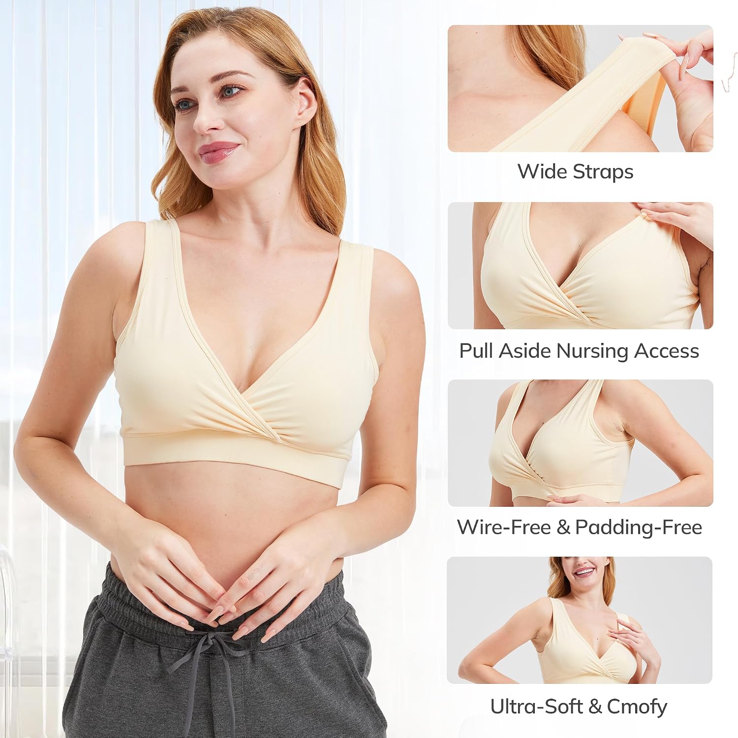 netdraw Bamboo Viscose Nursing Bralette — image 3