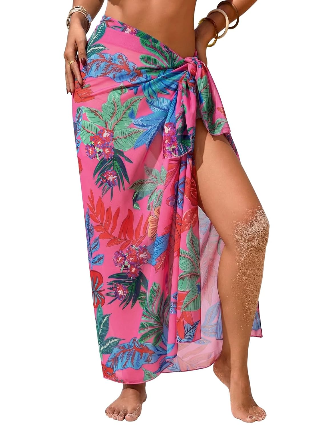 Herseas Sheer Chiffon Sarong Coverup — image 8