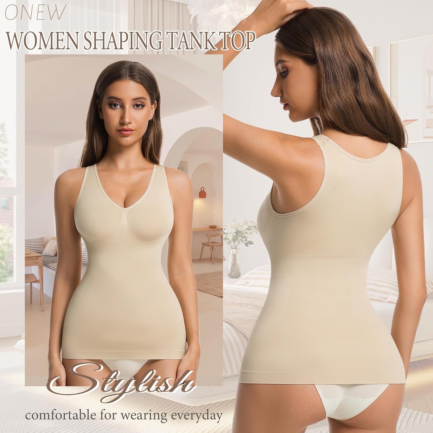 ONEW Seamless Tummy Control Cami Shaper — image 3