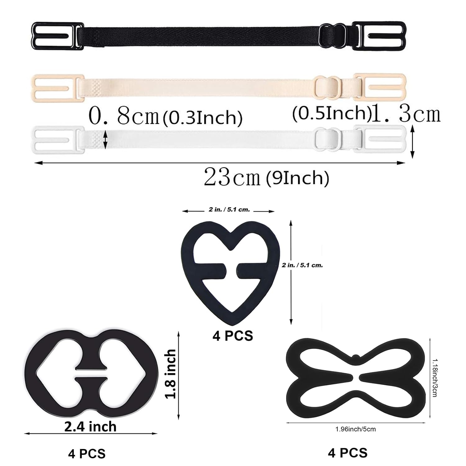 FIVEGOGO Bra Strap Clips Holders — image 2