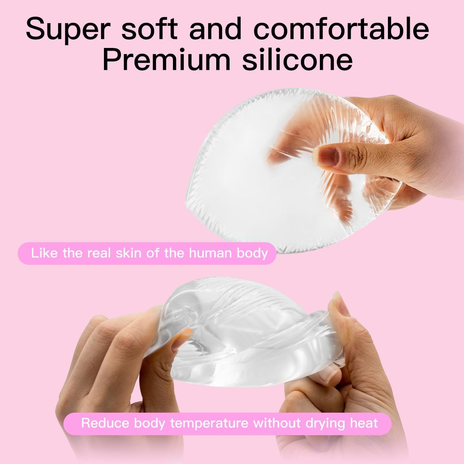 Babetape Clear Silicone Push Up Bra Inserts — image 5