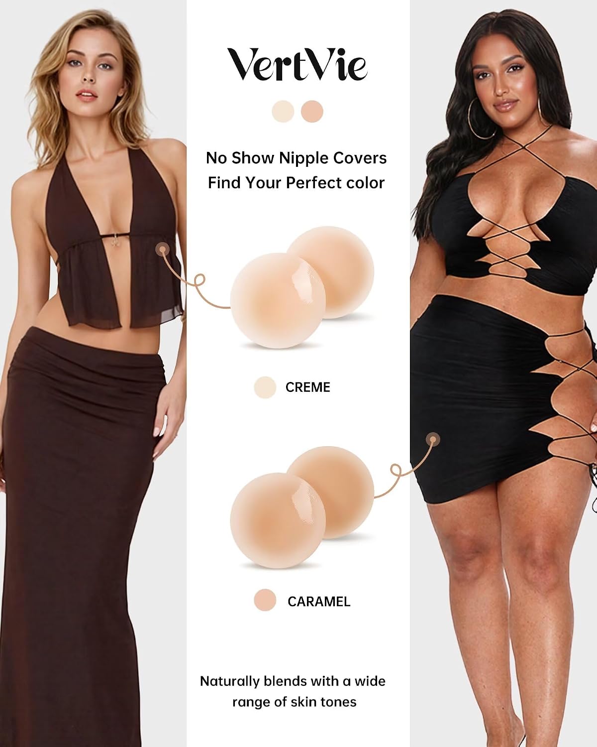Vertvie Reusable Sticky Silicone Nipple Covers — image 7