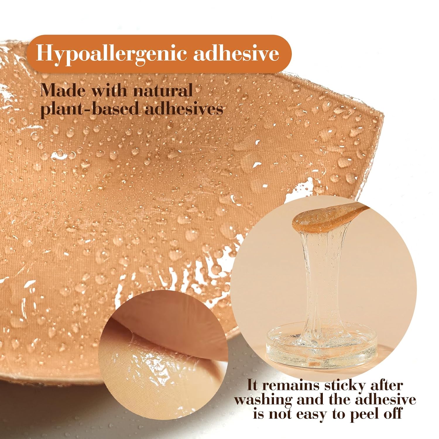 Majurphy Natural Push Up Sticky Bra Inserts — image 8