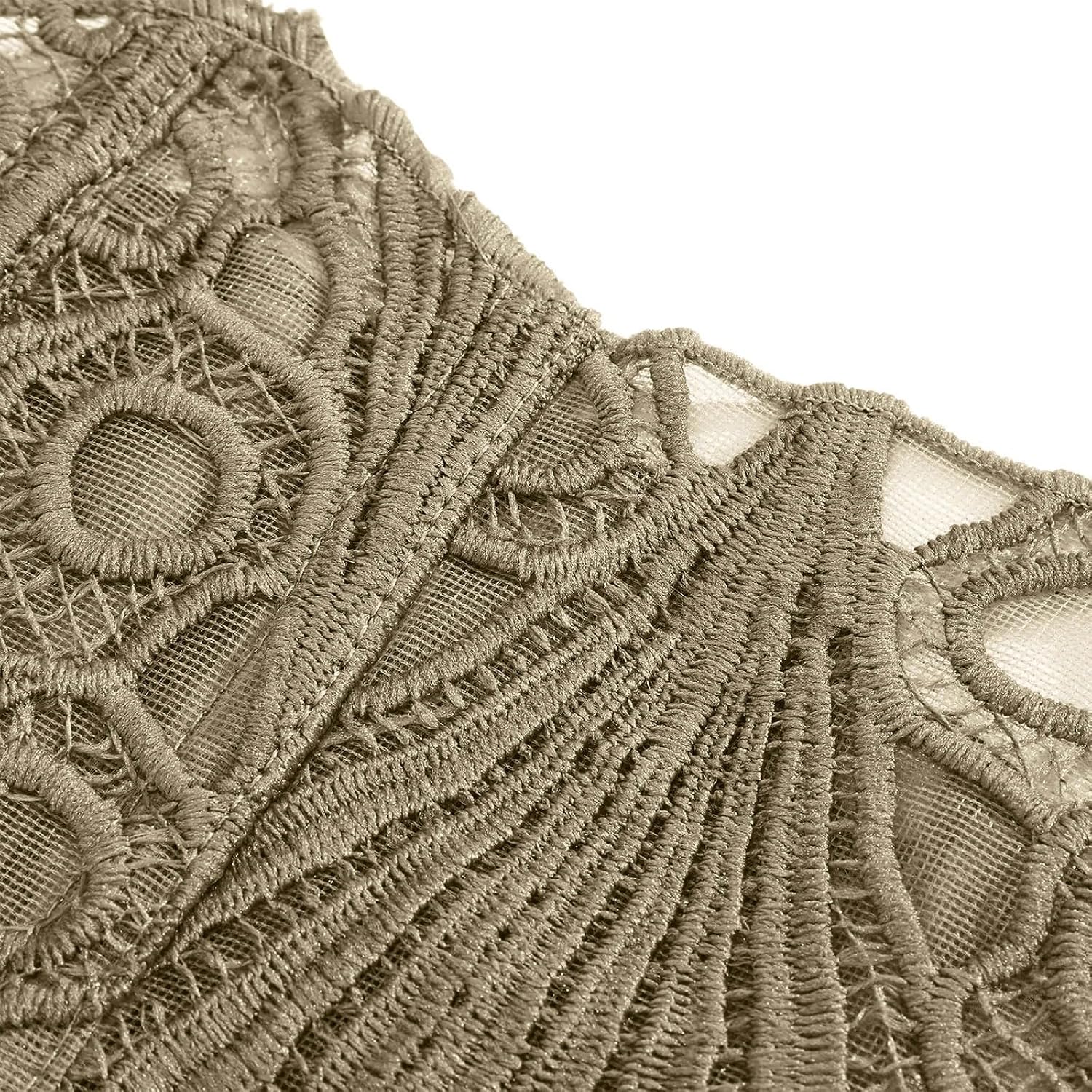 Textured Lace Overbust Corset Top for Women — image 4