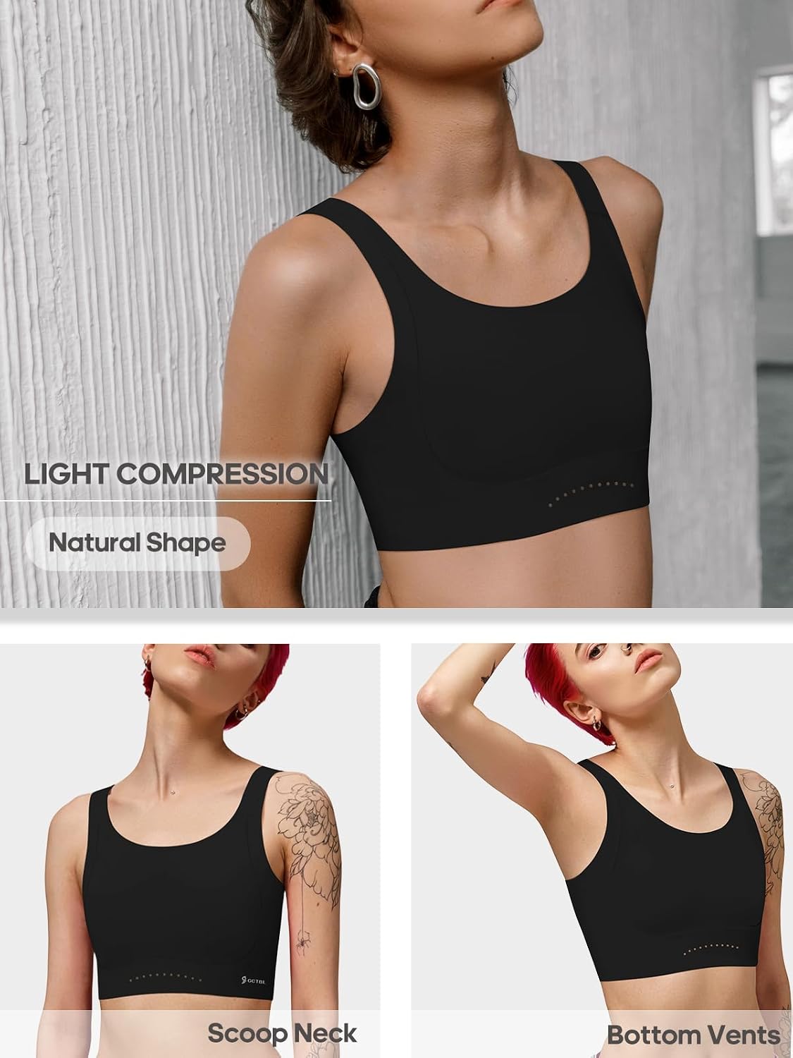 GCTBL Light Compression Trans Binder for Large Breasts — image 3