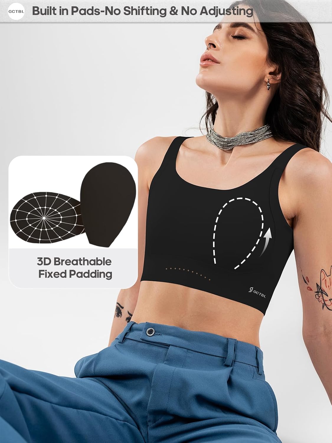 GCTBL Light Compression Trans Binder for Large Breasts — image 4