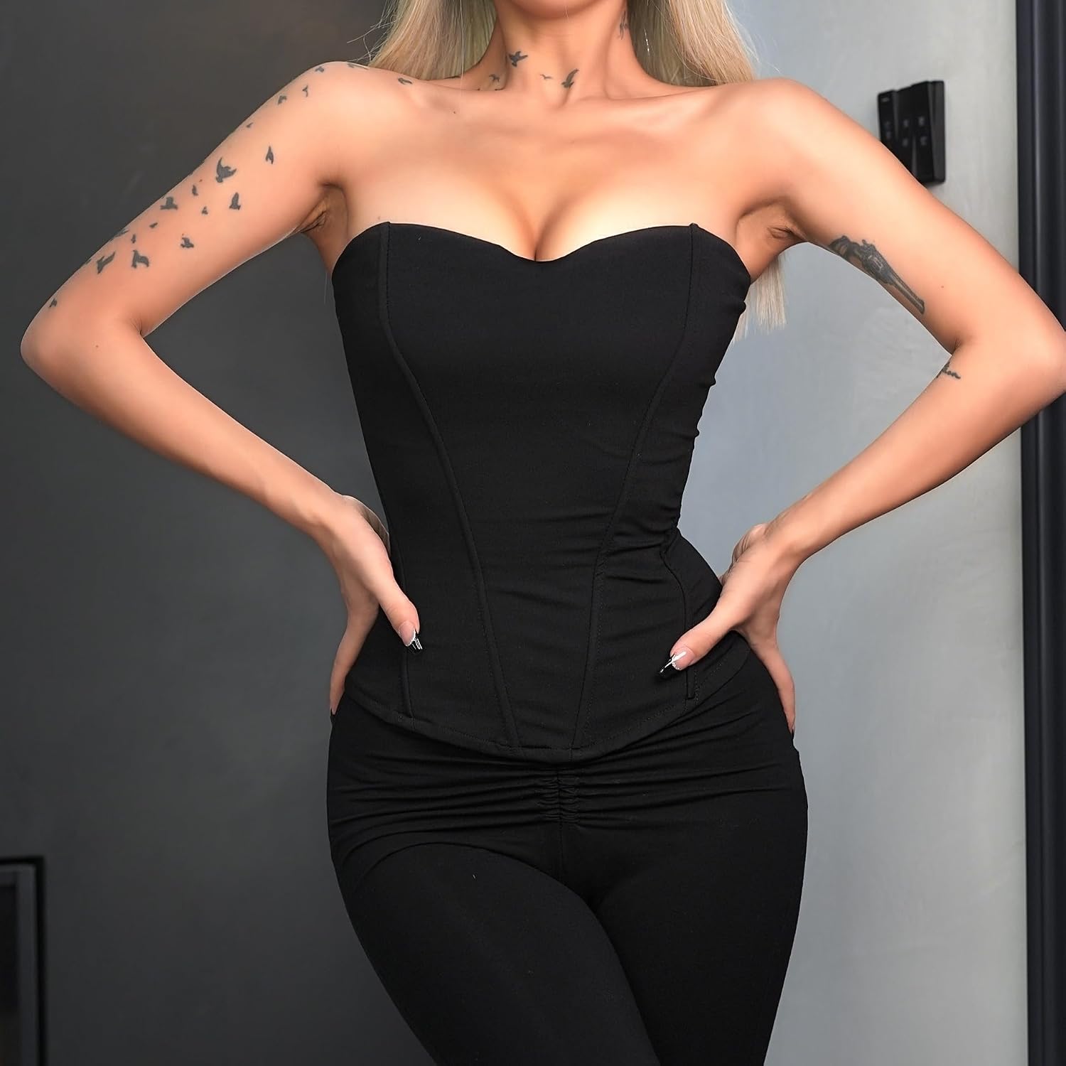 Lingt Chic Strapless Corset Bustier Top — image 6
