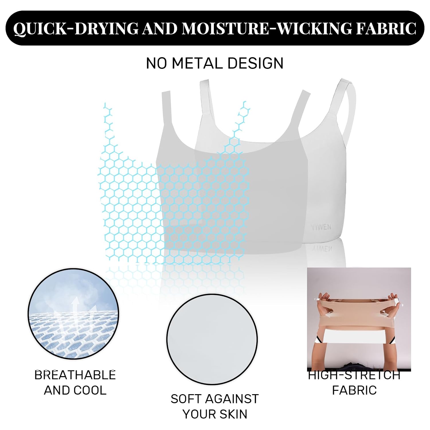 Tellive Adjustable FTM Transgender Chest Binder — image 5