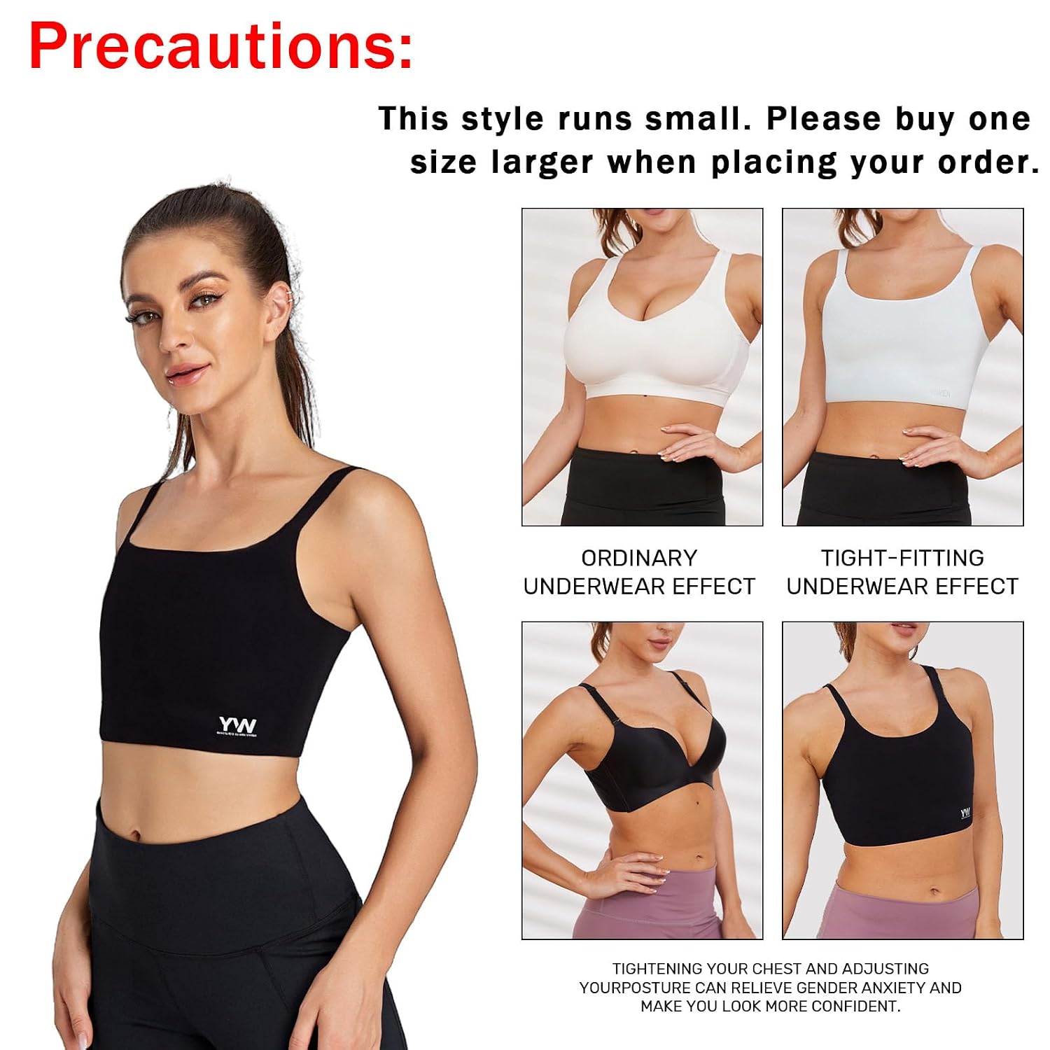 Tellive Adjustable FTM Chest Binder for Women — image 2