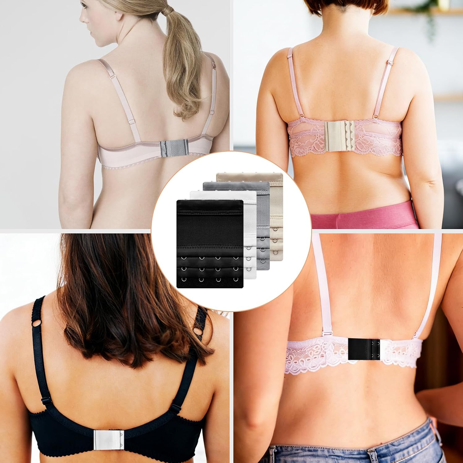 Volisau Bra Extender Set with Multiple Hooks — image 6