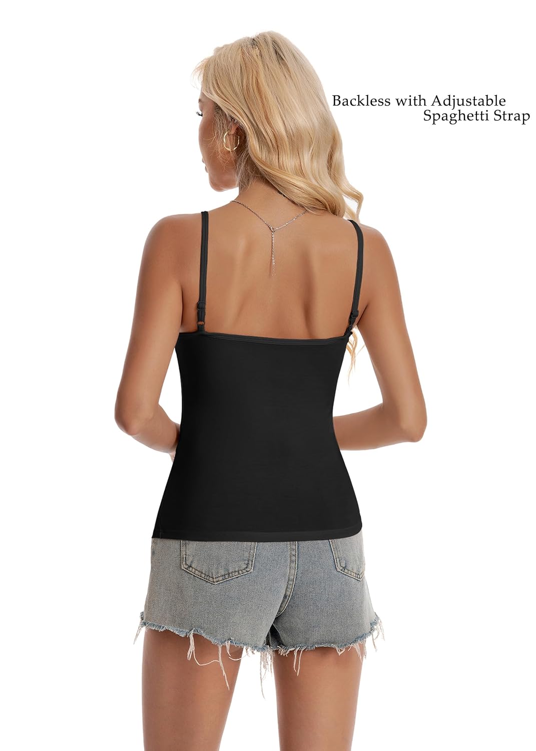LuneNuelle Women's Lace Trim Cami 2-Pack — image 3