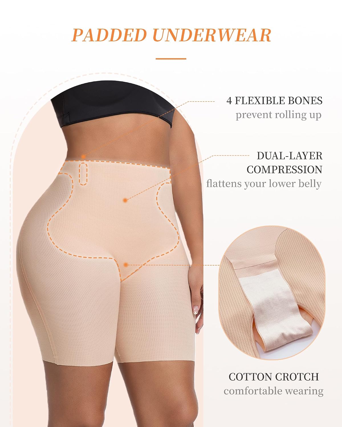 Stoto Butt Lifting Shapewear with Pads — image 3
