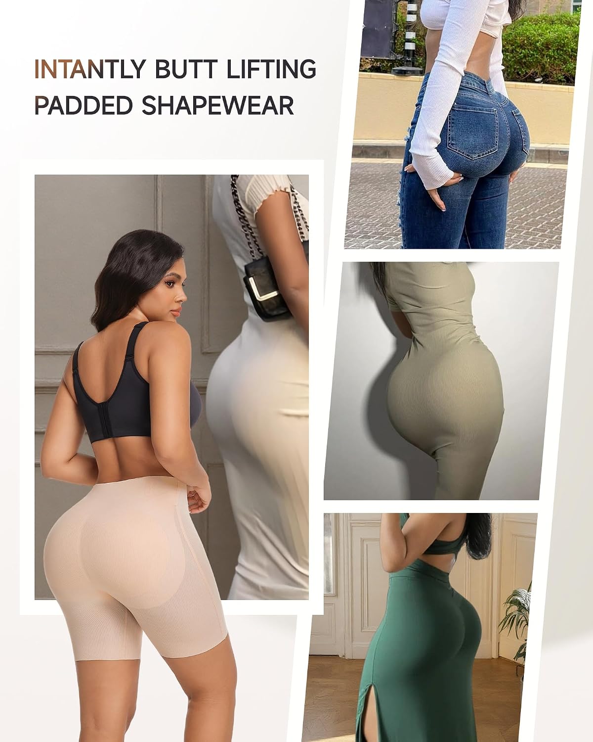 Aoeist Padded Butt Lifter Shapewear for Women — image 4
