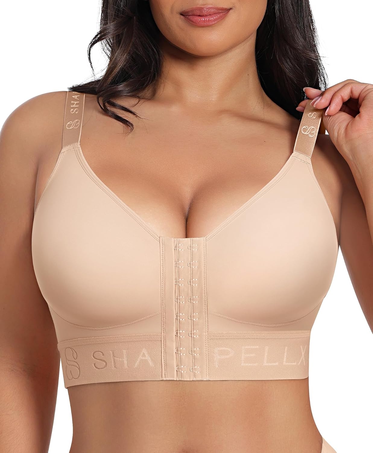 SHAPELLX Post Surgery Front Closure Bra