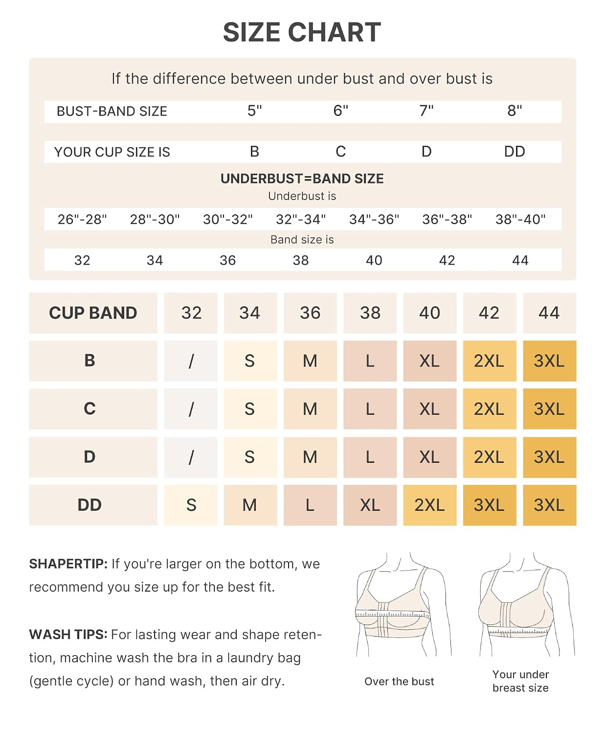 SHAPELLX Post Surgery Front Closure Bra — image 6