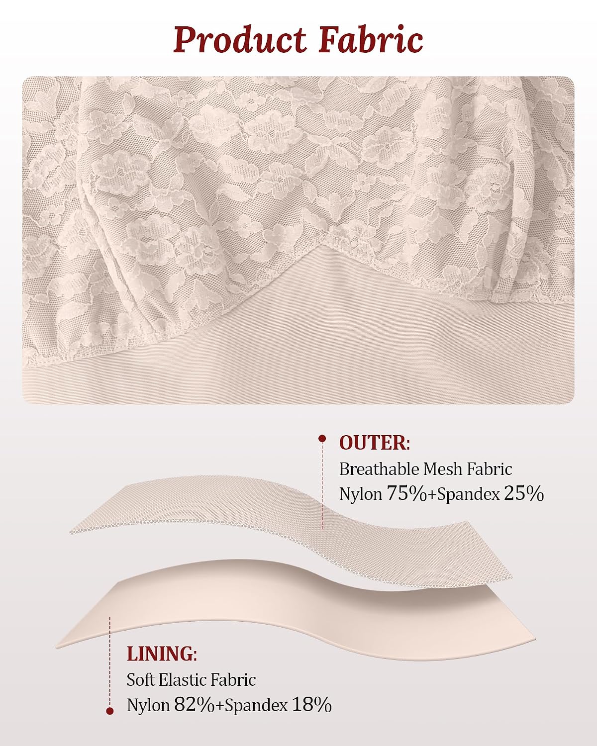 SHAPESHE Strapless Lace Bodysuit Shapewear — image 6