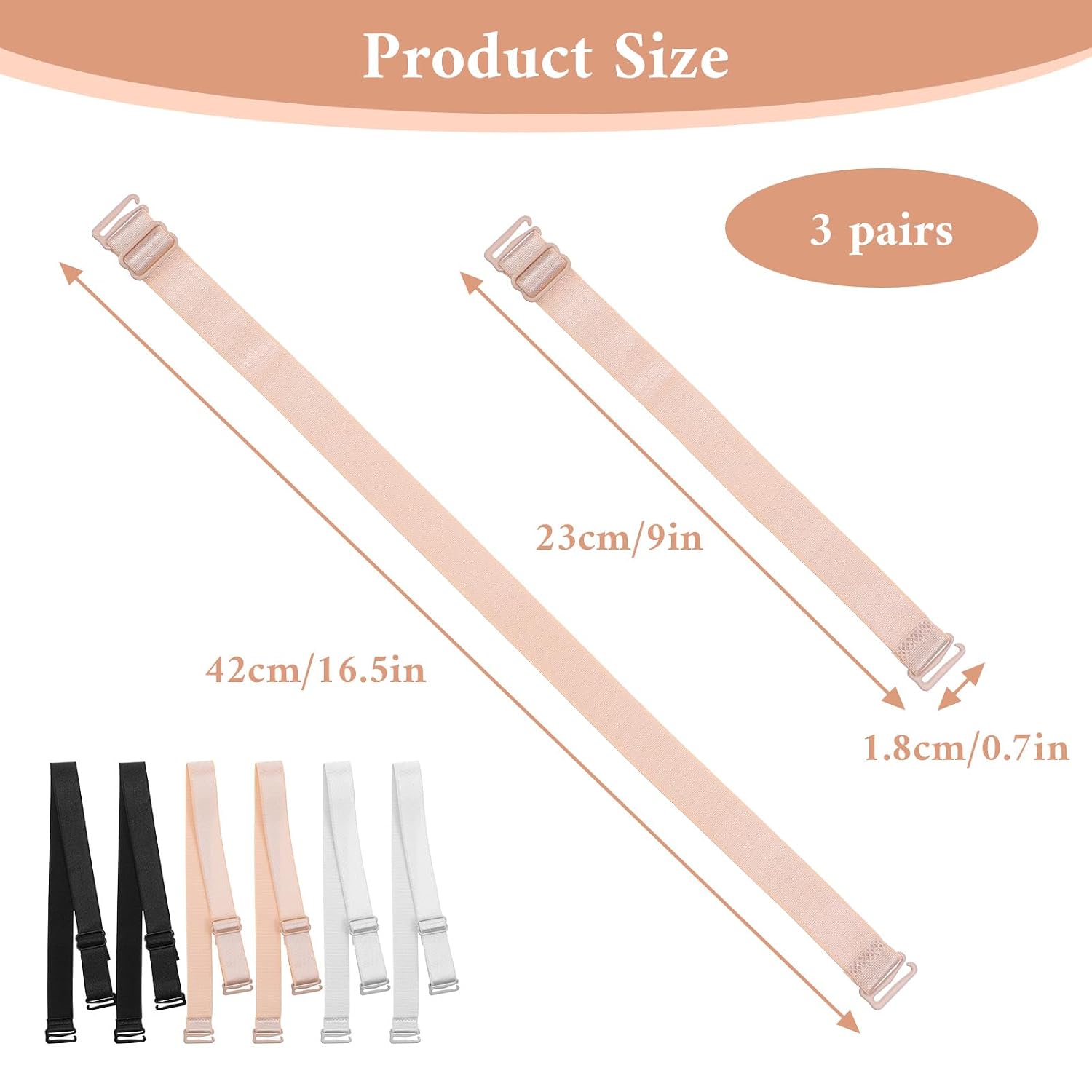 Adjustable Bra Strap Replacement for Women — image 7