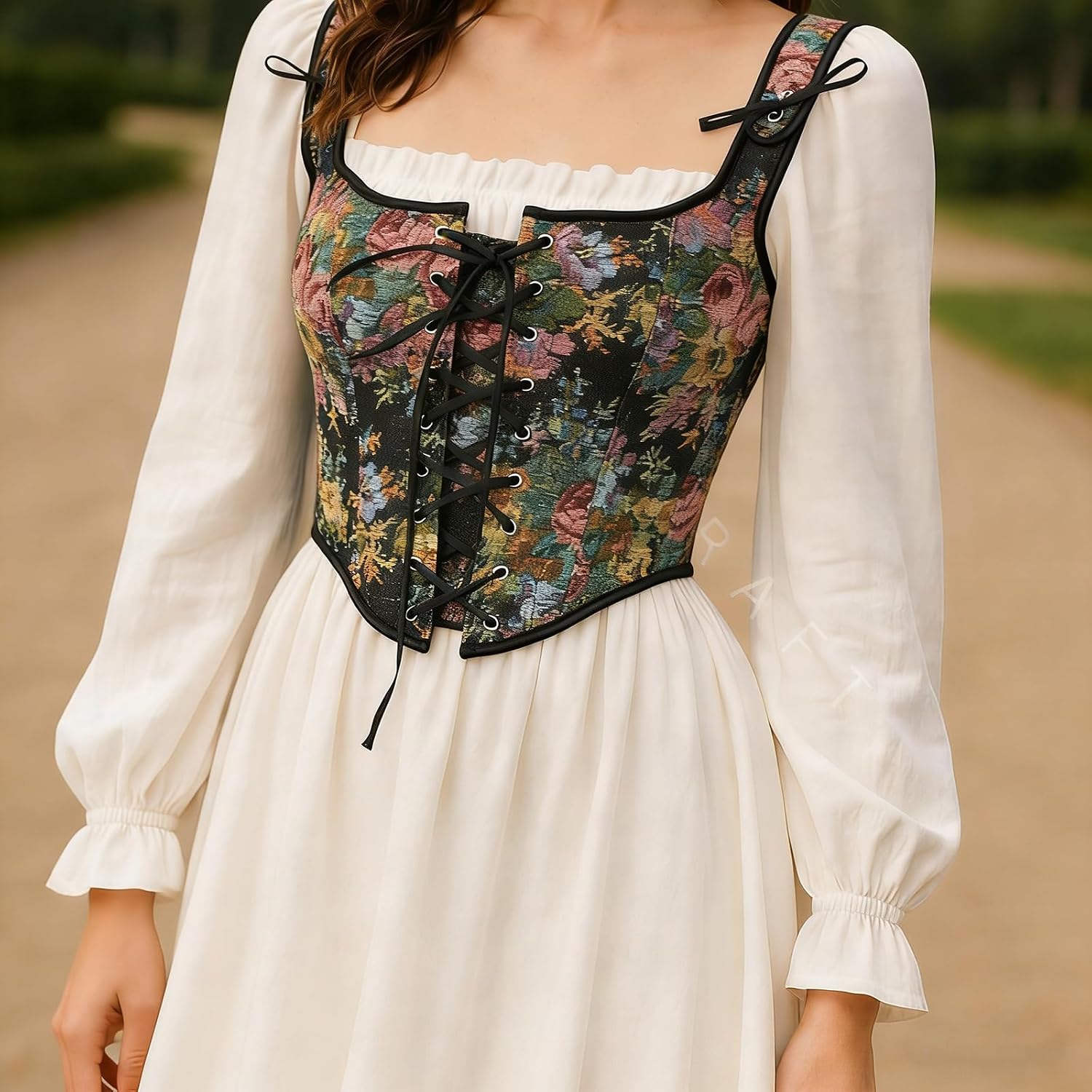 XuoAz Women's Renaissance Overbust Bustier Bodyshaper — image 4
