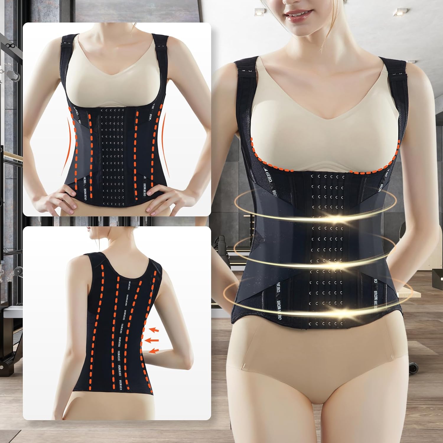 CATMATE Women's Waist Training Corset — image 5