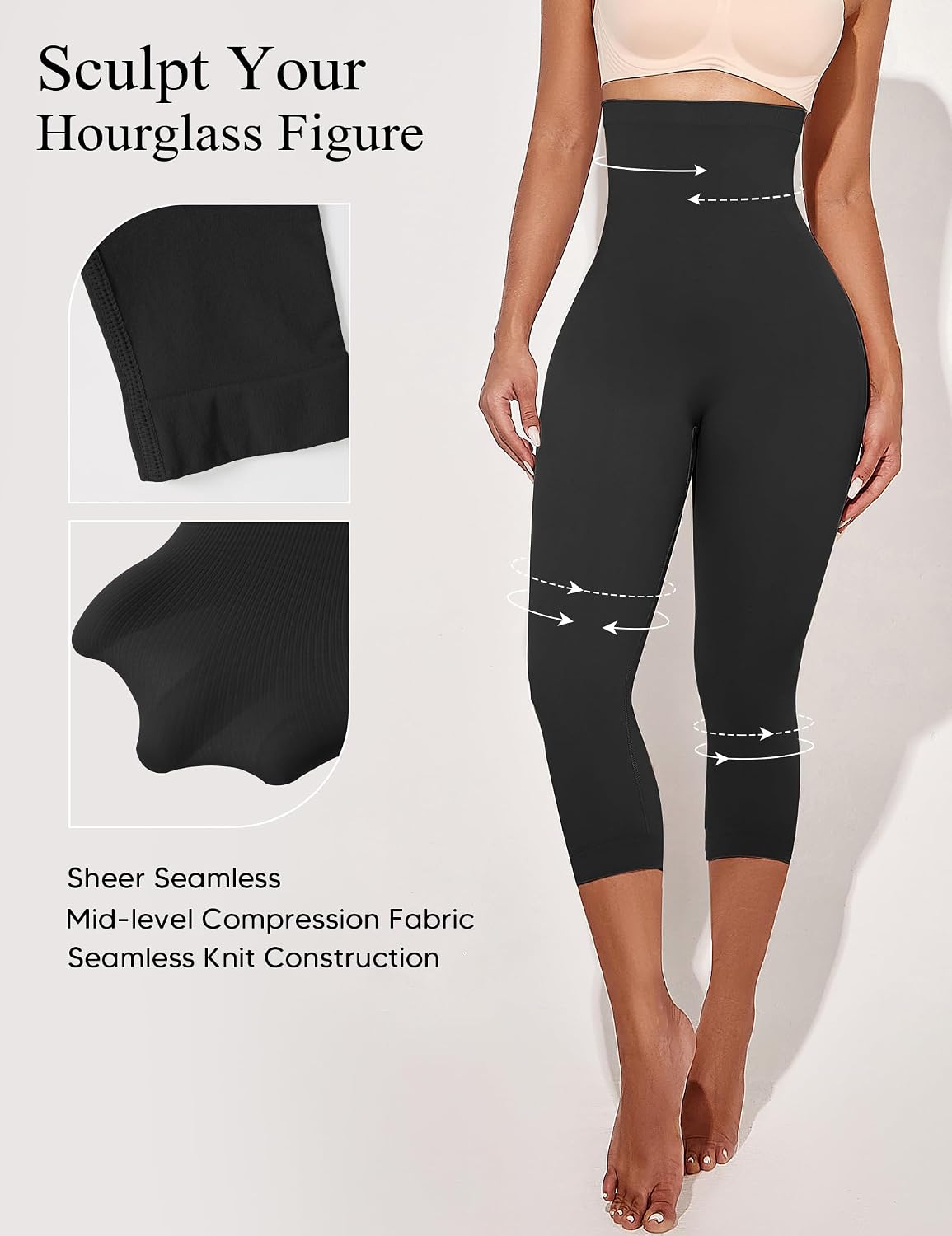 Takusun High Waisted Seamless Leggings for Women — image 4