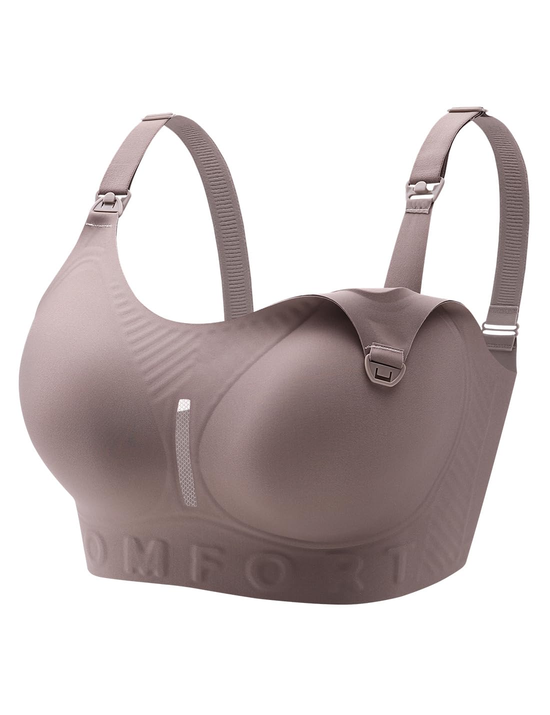 LZYUNIZ Seamless Wireless Nursing Bra with Extender — image 2