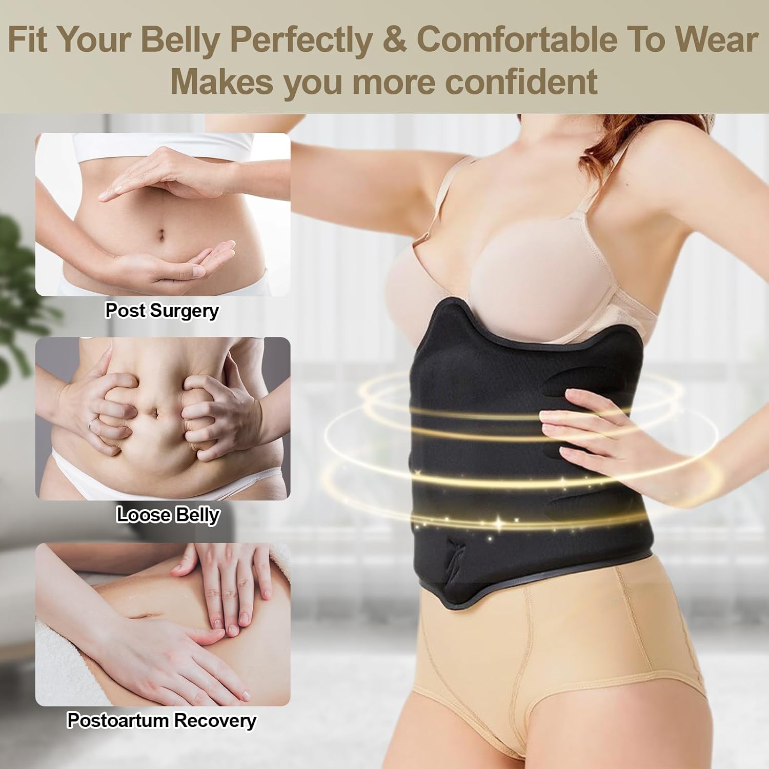 YNEANZD Lipo Foam with Adjustable Belts — image 4