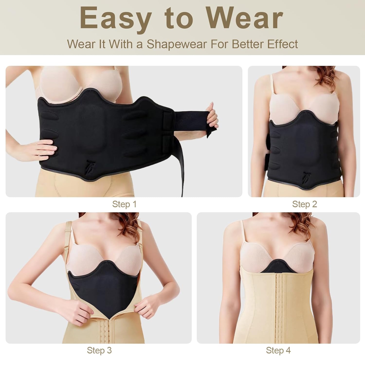 YNEANZD Lipo Foam with Adjustable Belts — image 7
