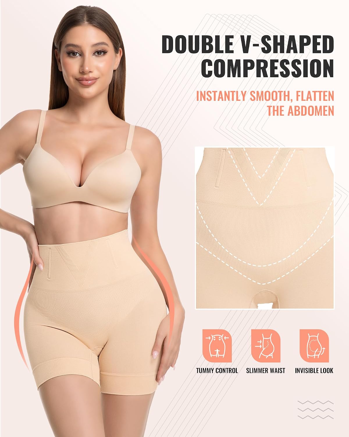 ForeverShaper Mid Waist Tummy Control Shorts — image 4
