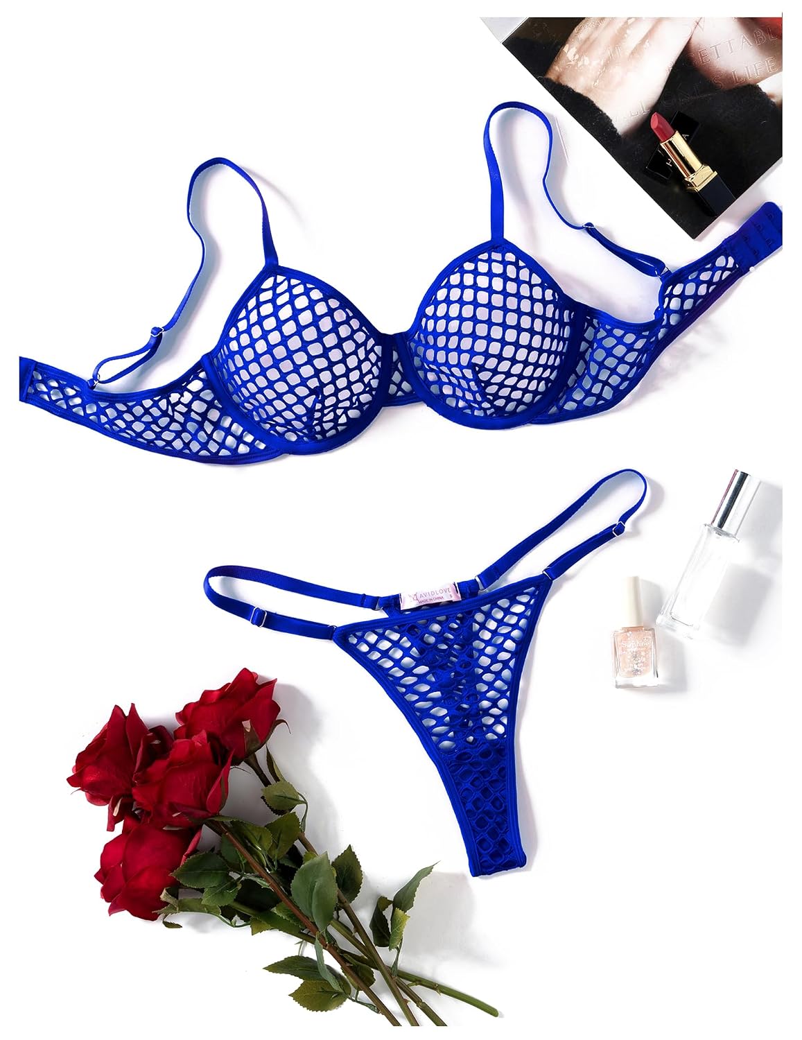 Avidlove Fishnet Lingerie Set for Women — image 8