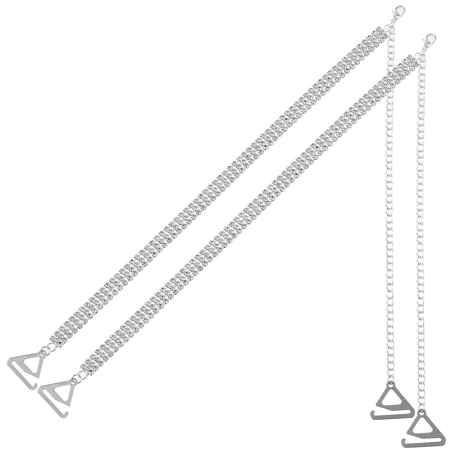 Rhinestone Crystal Bra Straps for Women — image 2