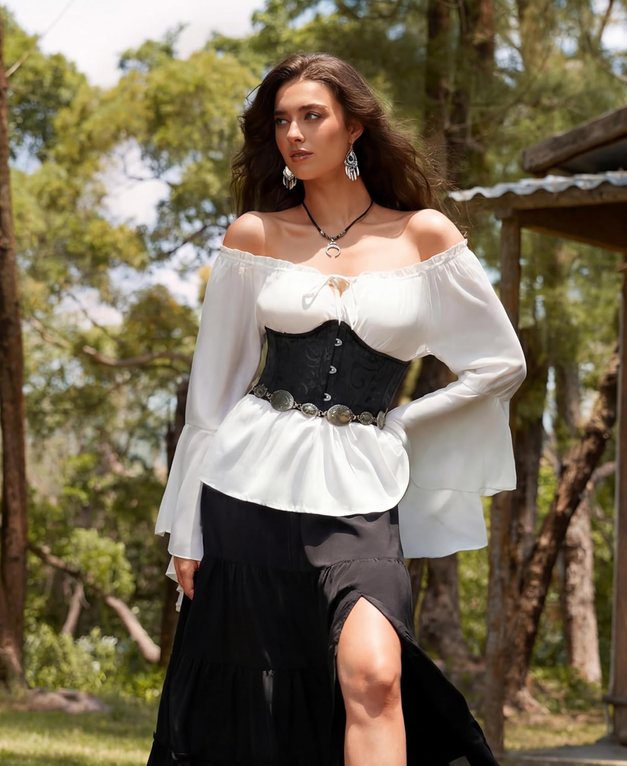 Scarlet Darkness Renaissance Underbust Corset Belt — image 3