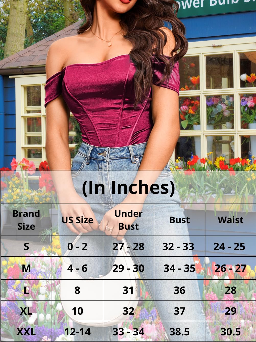 Kaei&Shi Satin Strapless Corset Top — image 7