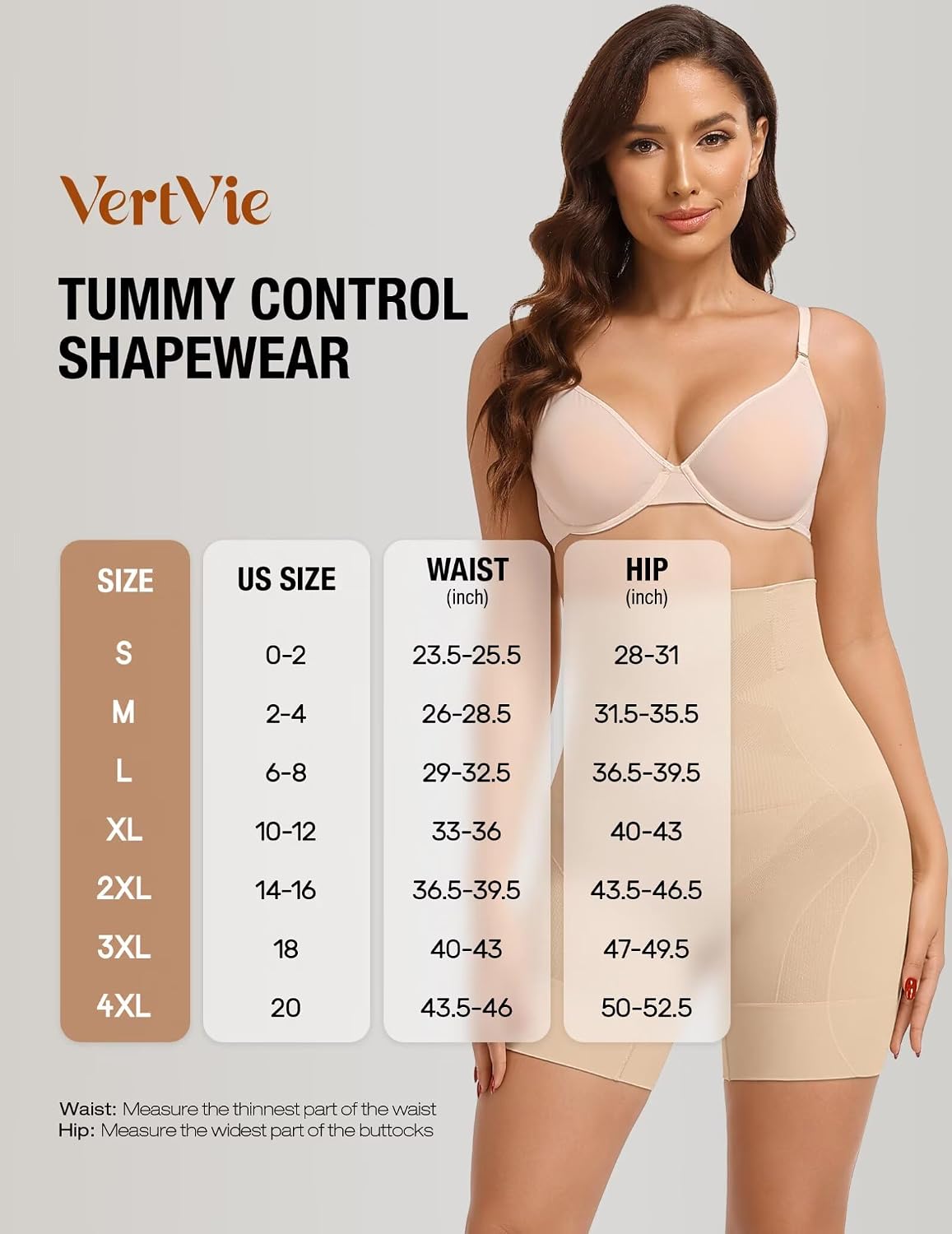 Vertvie Tummy Control Shapewear Shorts — image 8