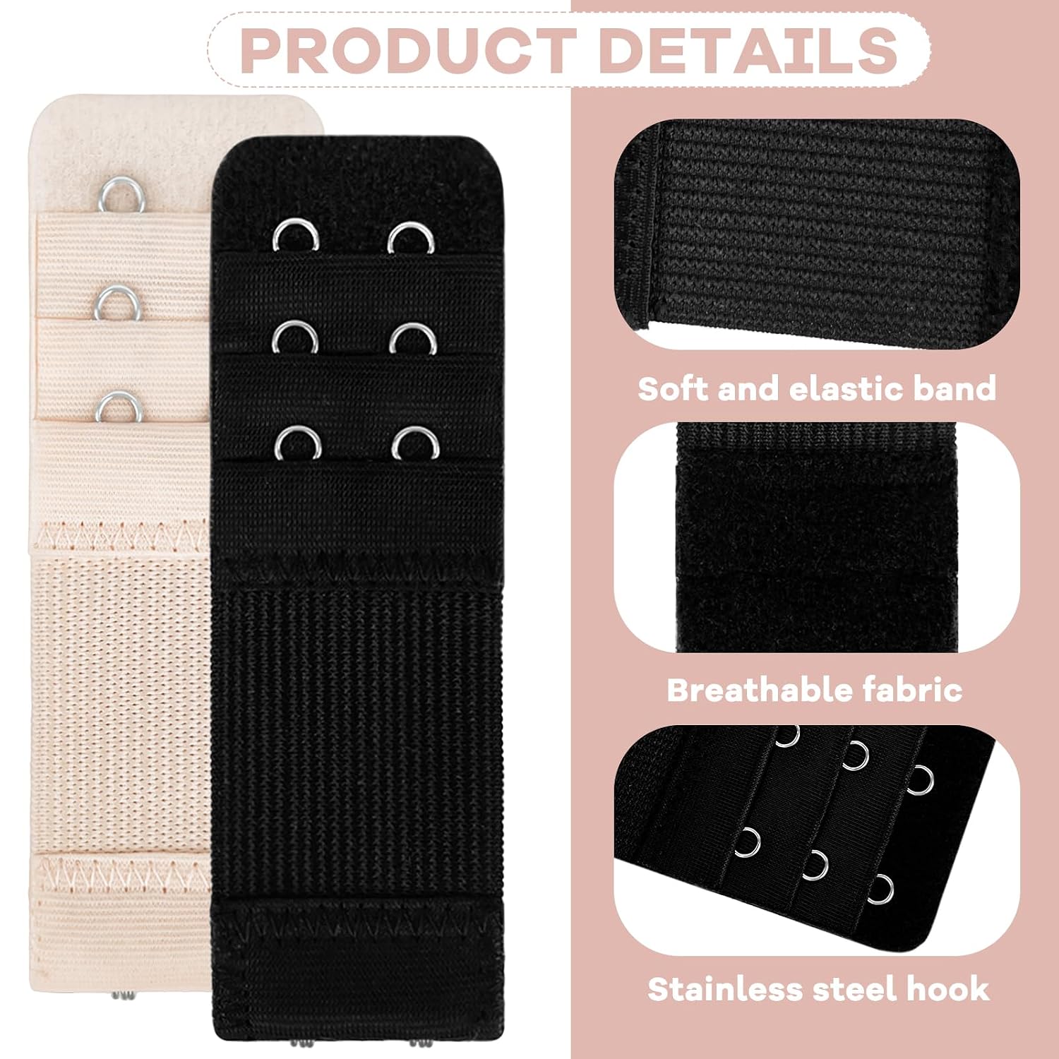 YOLCAR Bra Extender with 2 Hooks — image 3