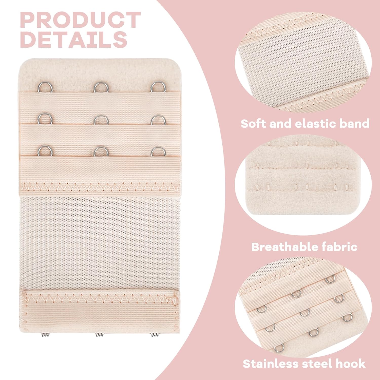 YOLCAR Bra Extenders with 3 Hooks — image 3