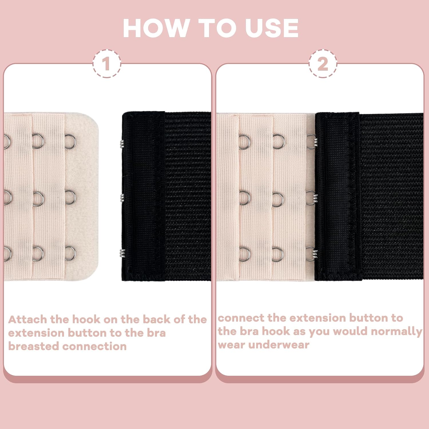 YOLCAR Bra Extenders with 3 Hooks — image 4