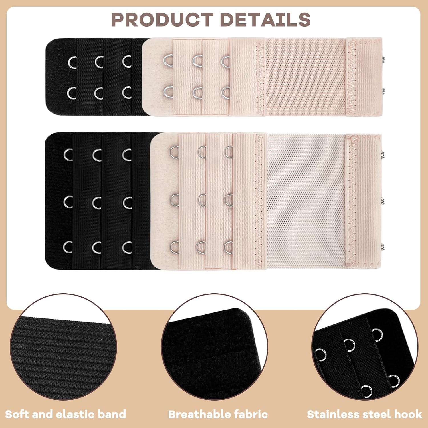 YOLCAR Bra Extender Strap for Women — image 3